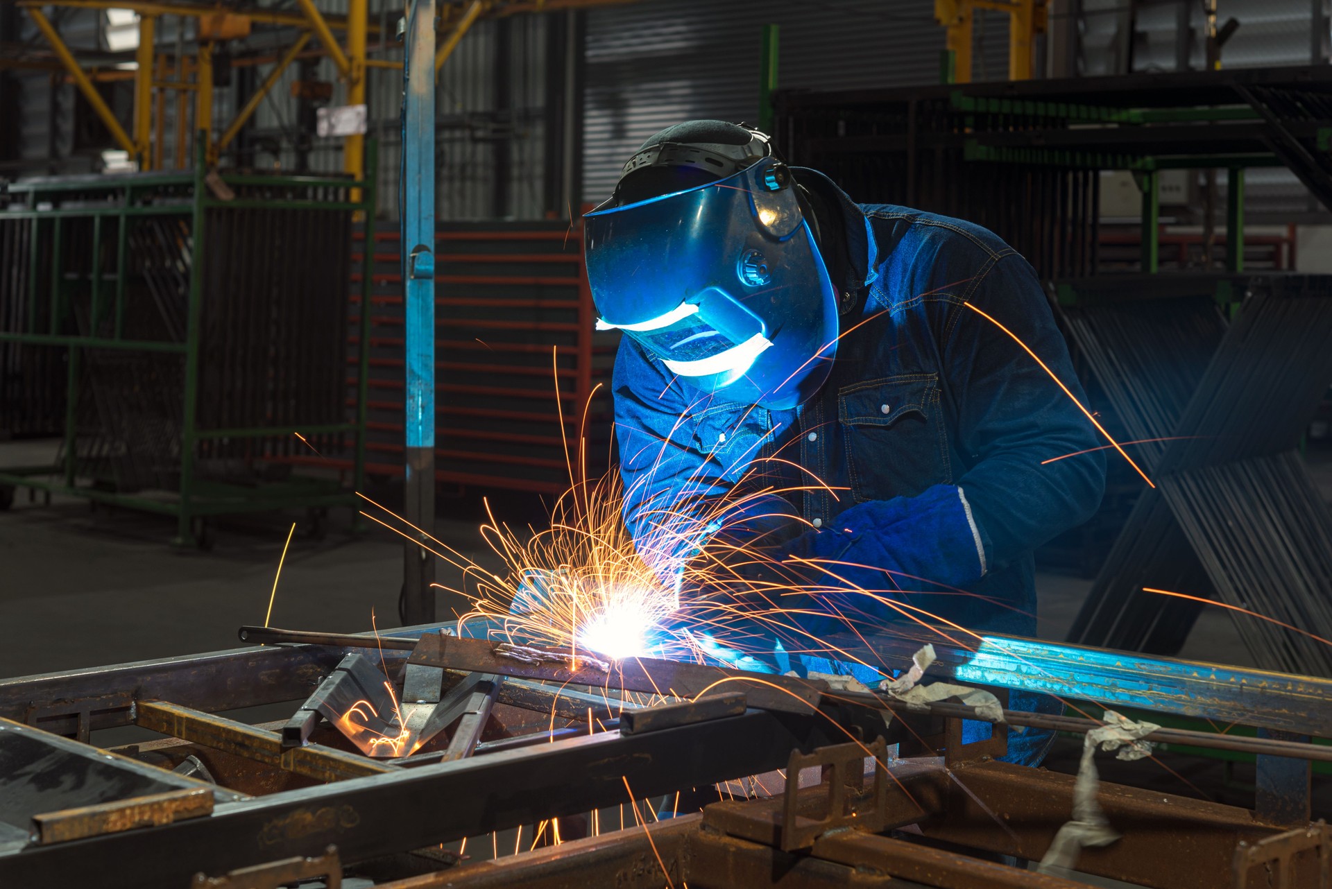 Soudeur industriel